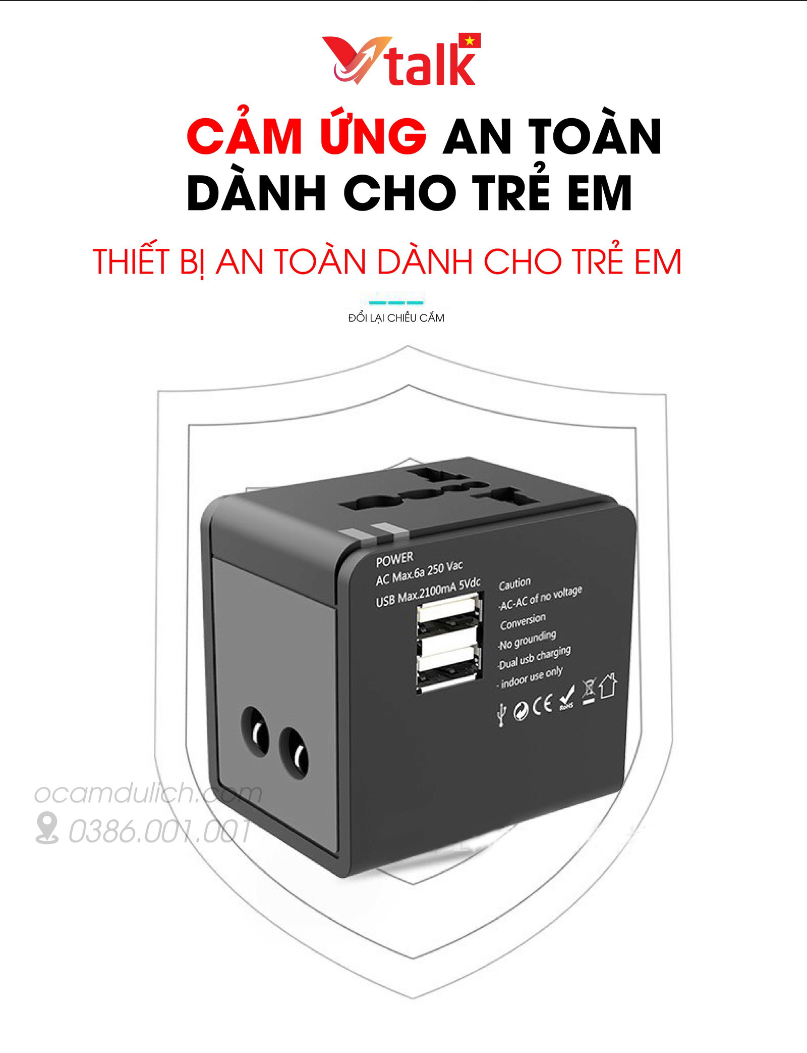 Lợi ích khi sử dụng ổ cắm điện du lịch Thái Lan